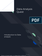 Data Analysis Quest