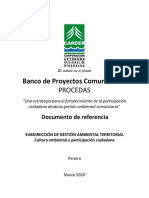 Documento de Referencia PROCEDAS 2020