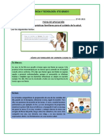 Ficha de Aplicación 27 de Mayo Ciencia y T