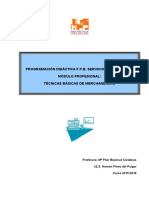 FPB 1º - Programacion Técnicas Básicas de Merchandising 2015-2016