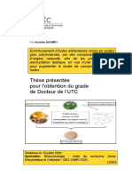 Analyse de Enrichissement D'huiles Alimentaires Riches en Acides Gras Polyinsaturés, Par Des Composés Phénoliques D'origine Naturelle