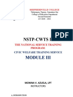 Nstp-Cwts Ii: The National Service Training Program