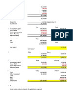 Answers - Partnership Accounting