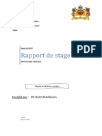 Rapport de Stage