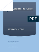 Resumen Coro Tarea I