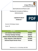 Evidencia 1 Legislacion