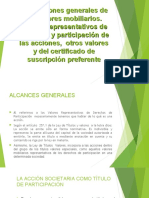 Exposiciones Generales de Los Valores Mobiliarios