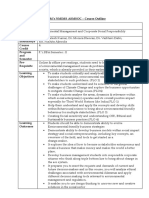 EMCSR - Course Outline