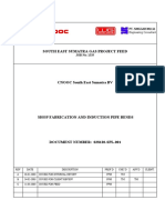 028120-SPL-001 Shop Fabrication Bend Rev. C