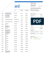 Dayna Mclaughlin: Debit Account Transactions Date Description Type Amount Available Matthew Steverson