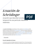 Ecuación de Schrödinger - Wikipedia, La Enciclopedia Libre