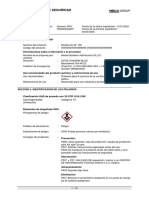 Masterlife SF 100 MSDS