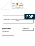 Projet Pédagogique (Gestion)