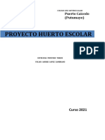 Trabajo Proyecto Huerta Escolar Grado 11 2021