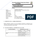 2021 - 1 (01) Silabo Taller de Base de Datos