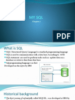 Chapter 7 SQL