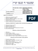 Programa Analitico de Puentes