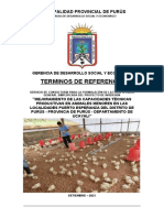 TDR Animales Menores Purus