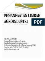 Pemanfaatan Limbah Agroindustri