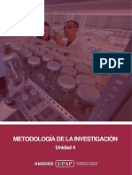 Unidad Iv - Contenido - Metodología de La Investigación