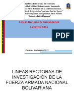 Lineas de Investigación Iaeden 2013