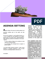 Agenda Setting, Power, and Interest Groups