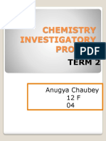 Chemistry Investigatory Project