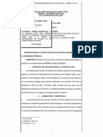 Recurso para La Destitución de La Cabildera Por La Estadidad Elizabeth Torres