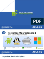 Tec Inf - Sistemas Operacionais 2 - Aula 1