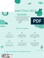 Examén Físico Del Recién Nacido