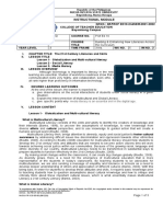 Instructional Module: Republic of The Philippines Nueva Vizcaya State University Bayombong, Nueva Vizcaya