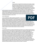 Histoire Du Droit Du Travail en Algérie