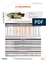 501/453 UNIVERSAL: Cable Gland Selection Table