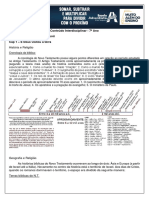 7 Ano - História, Geografia e Religião