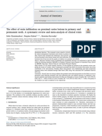 The Effect of Resin Infiltration On Proximal Caries Lesions in Primary and Permanent Teeth. A Systematic Review and Meta-Analysis of Clinical Trials