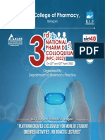 KLE Pharmacy - NPC Brochure 2022