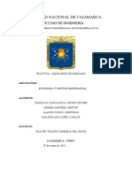 Practica - Equilibrio de Mercado