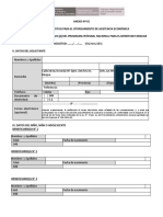 Formato de Solicitud y Declaración Jurada - Asistencia Económica Por Orfandad