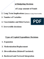 Capital Budgeting