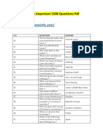 Lucent GK Most Important 1500 Questions PDF DAY-02: S.N Questions Answer