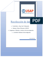 Diana Márquez Recolección de Datos