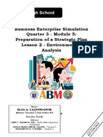 ADM BES Module 5 Lesson 2 Environmental Analysis