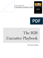 The B2B Executive Playbook: Achieving Sustainable, Predictable, Profitable Growth