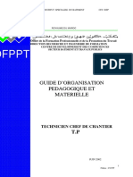 GUIDE D'organisation TP