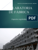 06.-Declaratoria de Fabrica I