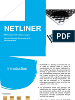 Netliner: Geonet Drainage Composite With Geomembrane