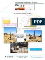 Bureau D'ingénierie Et Etudes Technique: Offre de Service: Etudes Géotechnique, Géologique, Risques Et Aléas Naturels