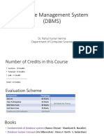 DBMS Lectures Compile