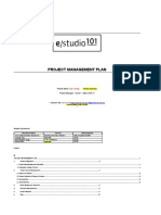 Example Project Management Plan