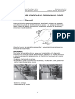 Semana 02 - Reglaje de Los Componentes Del Diferencial